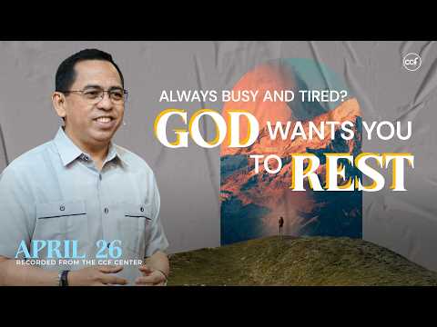 Worship The True God: Honor His Name; Honor His Sabbath Day | Bong Saquing | April 26, 2026