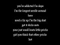 Eminem – Won't Back Down (Feat. Pink) Lyrics Video HQ