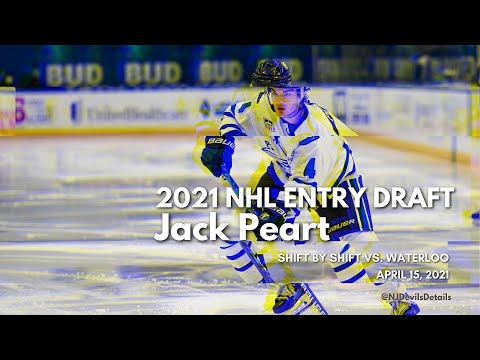 2021 NHL Draft | Jack Peart (#4) Shift by Shift vs Waterloo, April 15, 2021