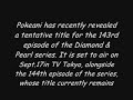 Pokemon DP 143 Title Revealed and more Johto stuff