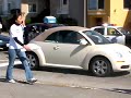 olympic torch runners in san francisco walking away