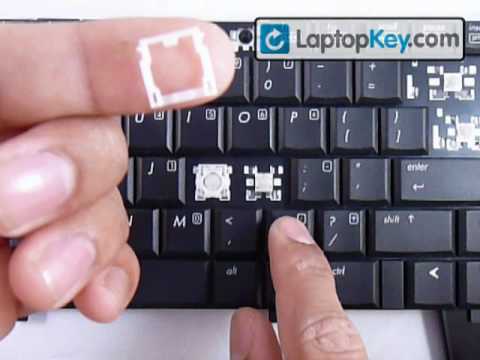 how to attach keys to a keyboard