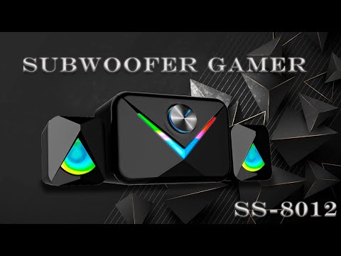 Vídeo de demonstração - SUBWOOFER GAMER – SS-8012