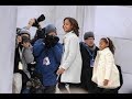 videos de Obama girls first day at school