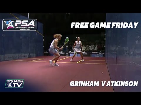 Squash: Grinham v Atkinson - Free Game Friday - British Open 2004