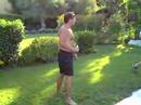 Kvam playing soccer Kvam playing soccer
