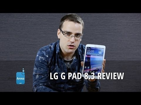 pad - For more details, check out our web site: http://www.phonearena.com/reviews/LG-G-Pad-8.3-Review_id3459 PhoneArena presents an LG G Pad 8.3 review! LG is atta...