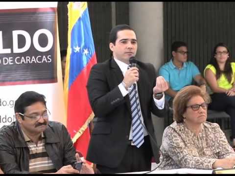 Edinson Ferrer nuevo presidente del Cabildo Metropolitano de Caracas