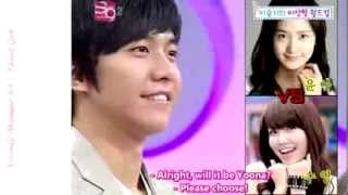SNSD YoonA & Lee Seung Gi | YoonGi Moment #3 - Ideal Girl