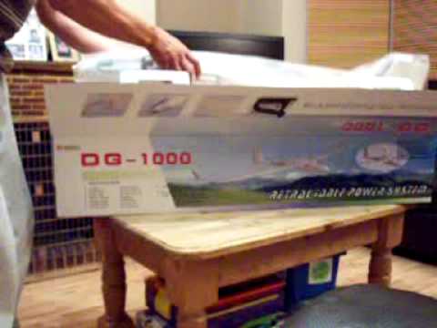 DG1000 rc - Here is my new Rc DG 1000 glider out of the box vid, can't wait to get her down the field for a fly! Great looking plane.