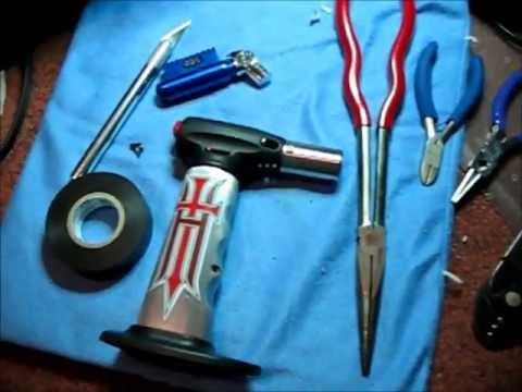 how to unclog butane torch