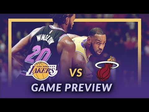 Video: Lakers Nation: Los Angeles Lakers vs Miami Heat Game Day Preview - Game 27