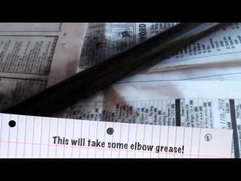 how to remove rust from a gun