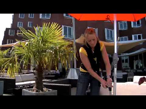 fahrbarer Sonnenschirmständer