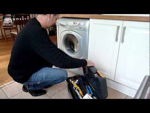 how to drain hotpoint washing machine