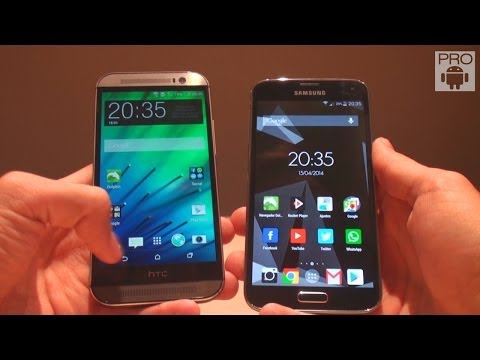 Galaxy S5 vs HTC One M8 - LA comparativa.