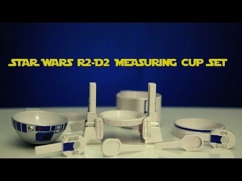 from - http://www.thinkgeek.com/11be?cpg=yt -Set of measuring cups that look like R2-D2 -Officially-licensed Lucasfilm merchandise -A ThinkGeek creation and exclusi...
