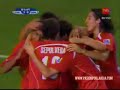 La rojita sub 20 sacando la cara por chile en el Mundial! de Canada 2007Esta Golazo de Vidal .. puro Jogoo bonito en la jugada Previa!