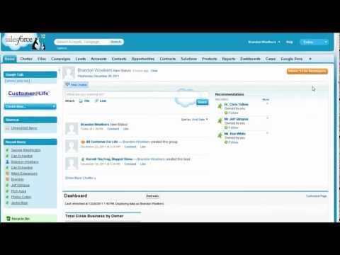 Watch I. Homepage Introduction - Salesforce.com Faststart Watch I. Homepage Introduction - Salesforce.com Faststart