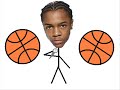 were playing basketball