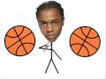 were playing basketball