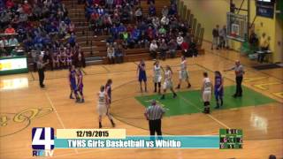 TVHS Girls Basketball vs Whitko