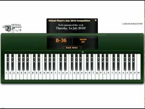 Virtual Piano - Naruto Sadness and Sorrow