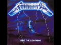 Metallica With Dave Mustaine On Vocals Ride The Lightning Metallica With Dave Mustaine On Vocals Ride The Lightning