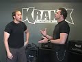 Ryan Mendez of Yellowcard at Krank Amps factory PART 1
