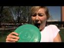 Click to view:&nbsp;Catching a frisbee in your mouth is for the dogs