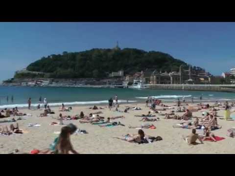 Playa de la Concha San Sebastian Beach, Spain