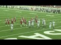 Ryan Mallett Play Action Fake Touchdown Throw 11-21-09
