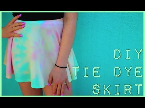 how to dye tie a top