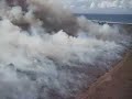 Shot by Ranger Tom Denman, hazard reduction burn in Moonee Beach Nature Reserve, north of Coffs Harbour, in northern NSW.