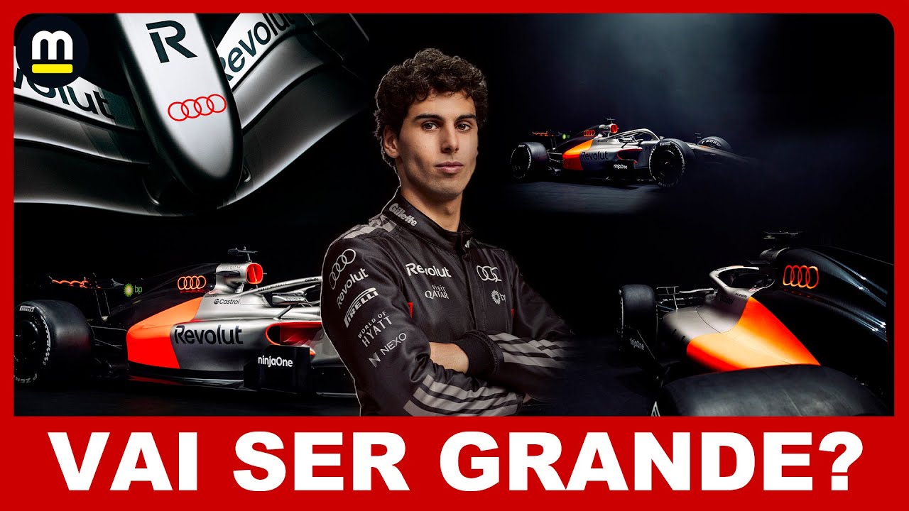 Com BORTOLETO e HULK, PRIMEIRO carro da AUDI na F1 é exibido e SUCESSO pode vir ANTES de 2030