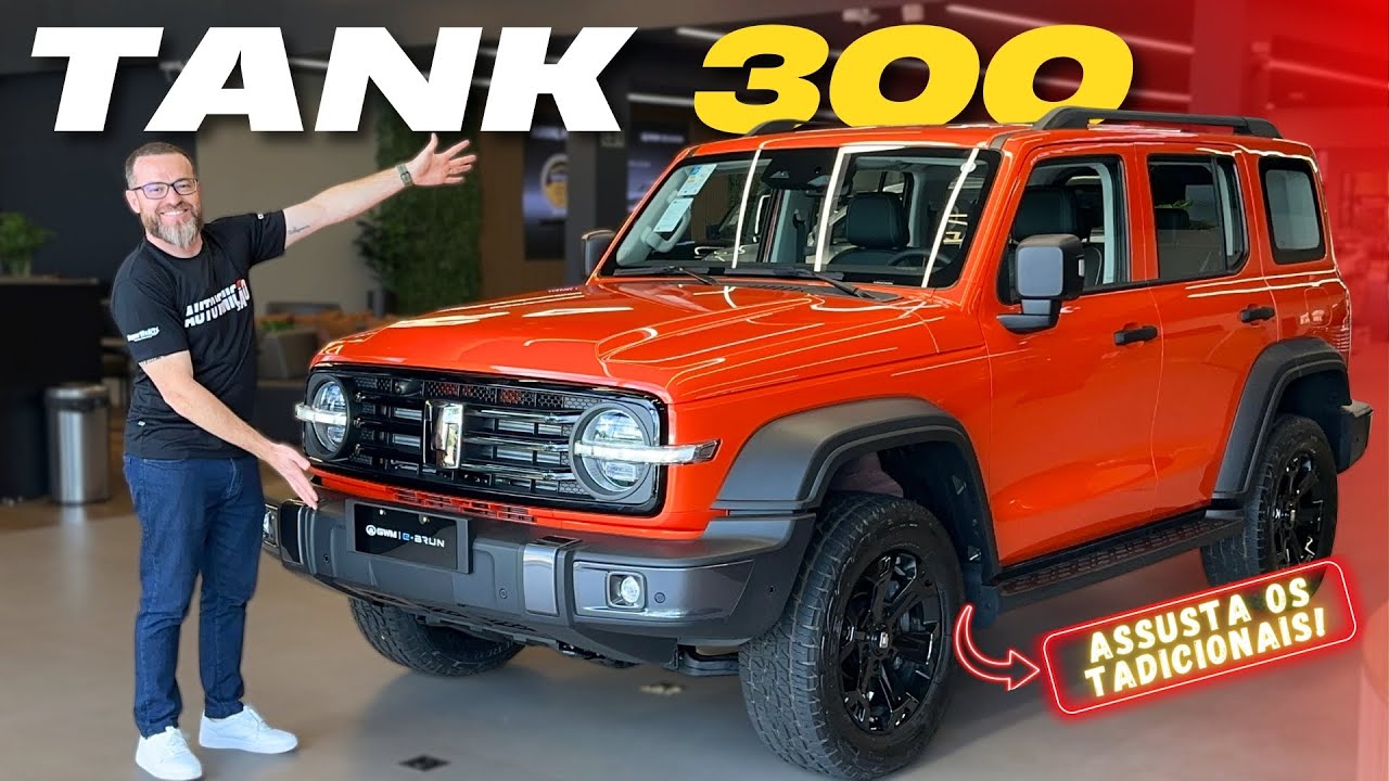 GWM TANK 300 2026 - O SUV Off Road Que Assusta os Tradicionais!
