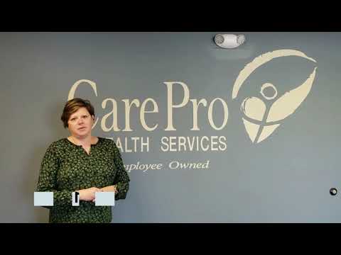 Image of CarePro President & CEO message video