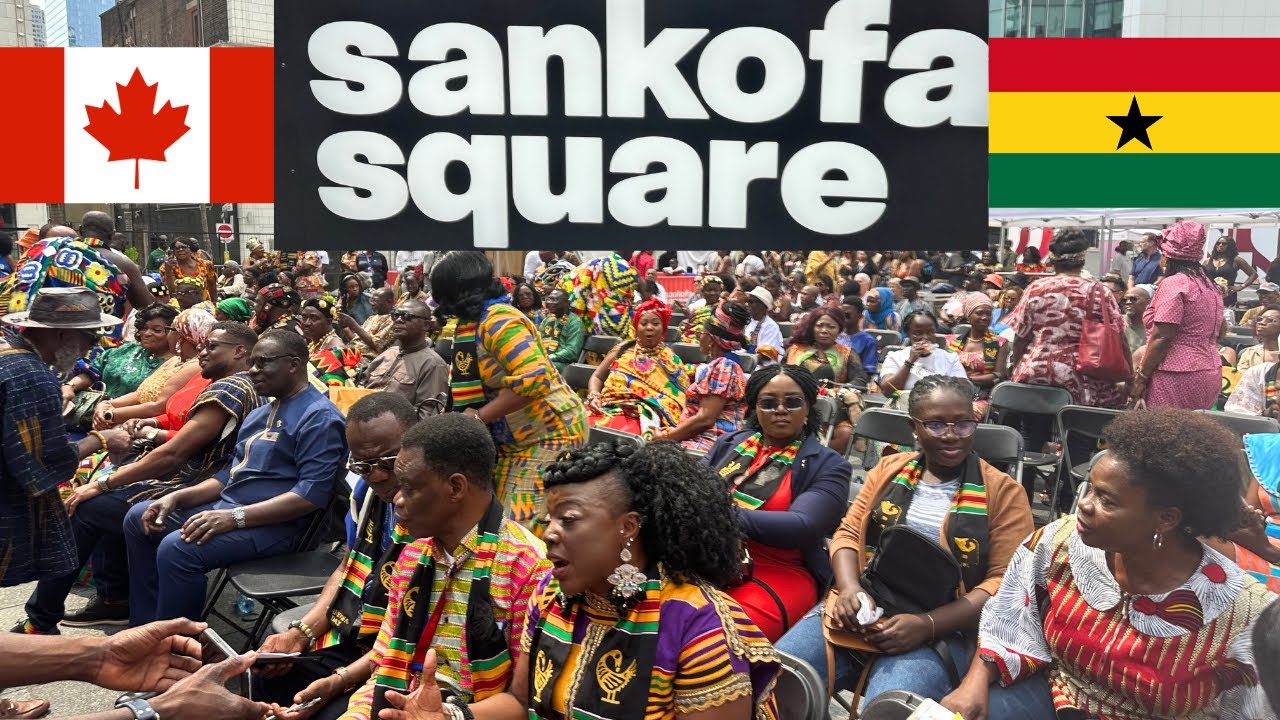 Sankofa Square Naming Ceremony In Toronto Canada | Toronto Attractions