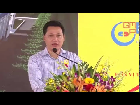 GMPc founder spoke at the groundbreaking ceremony of construction of Dang Duong Cosmetics Facility