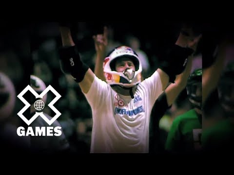 Kevin Robinson Double Flair on BMX Vert - X Games 2006