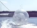 WATER-SLIDING ZORBING