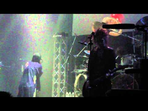 Chicaog - In this song, Kyo does something interesting and sings towards backstage, and there's a camera on his mic so his face is up on the big screen. Audio in this ...