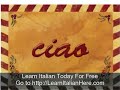 Learn To Speak Italian Learn To Speak Italian