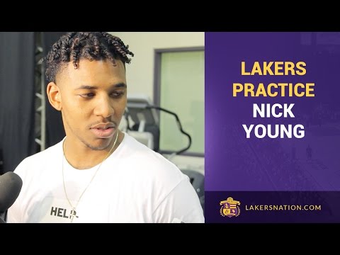 Video: Lakers Practice: Nick Young, 'We're Really Down Right Now'