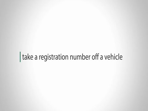 how to re register a vehicle dvla