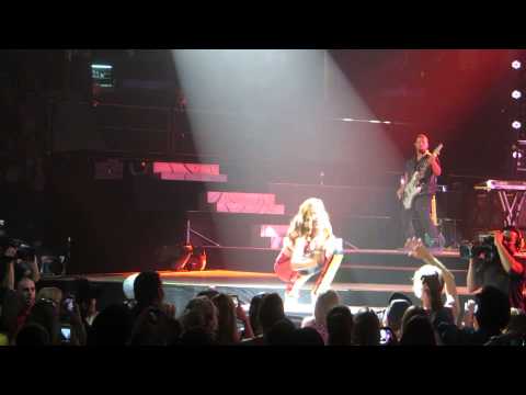 Live concert at Scotiabank Place in Ottawa May 2nd, 2013
