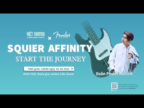 FENDER WORKSHOP ONLINE: Squier Affinity - Start the Journey