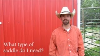 What type of saddle do I need?