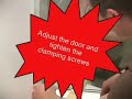 Shower Door Install #1