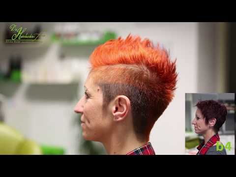 how to dye buzzed hair